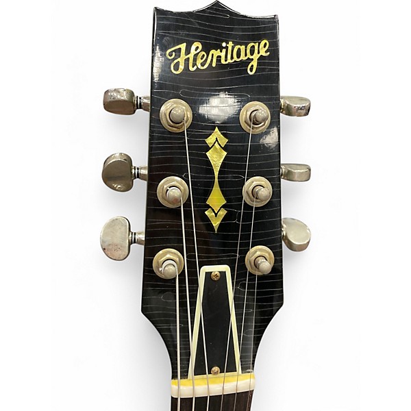 Used Heritage Custom H-137 Army Drab Solid Body Electric Guitar