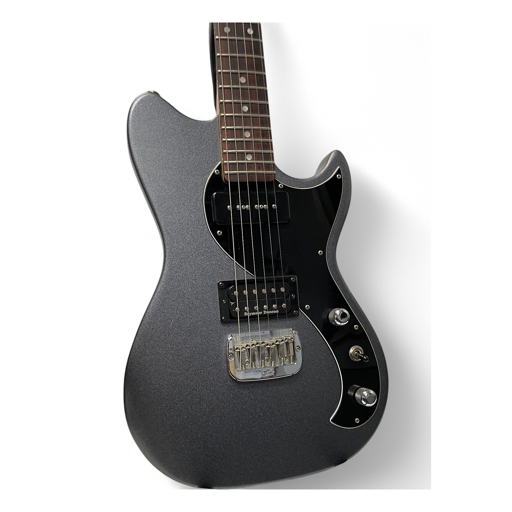 Used G&L Fallout Gray Solid Body Electric Guitar Gray