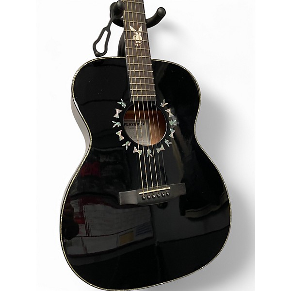 Used Playboy Playboy Custom Black Acoustic Guitar