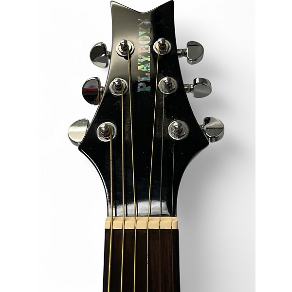 Used Playboy Playboy Custom Black Acoustic Guitar