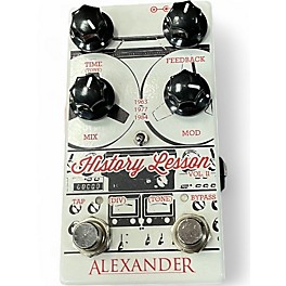 Used Alexander History Lesson Effect Pedal