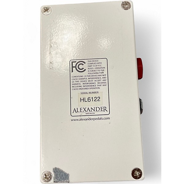 Used Alexander History Lesson Effect Pedal