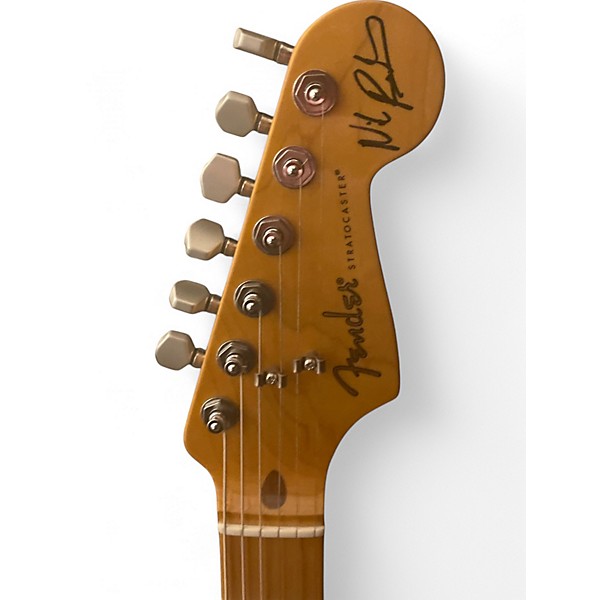 Used Fender NILE RODGERS HITMAKER STRATOCASTER Olympic White Solid Body Electric Guitar