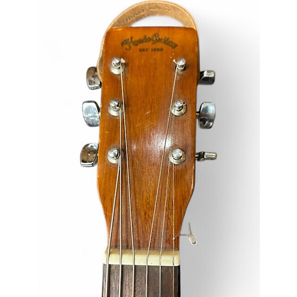 Used Hondo H-124 Natural Acoustic Guitar