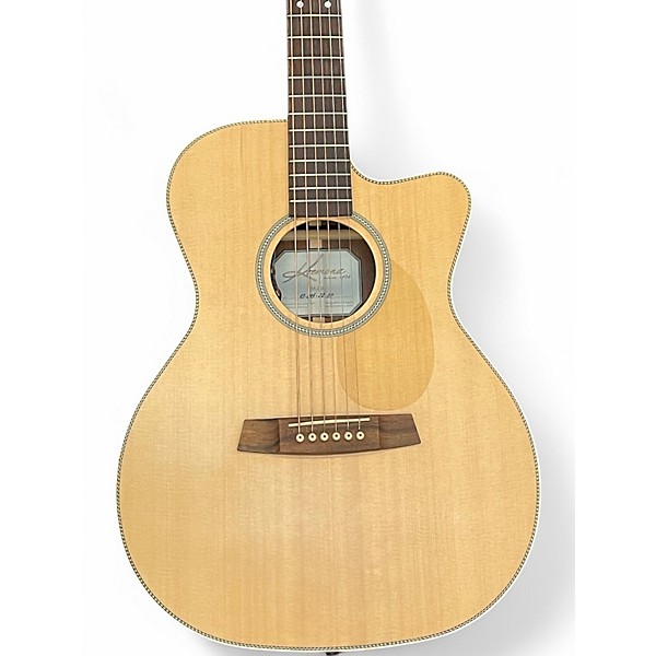 Used Kremona M25E Natural Acoustic Guitar