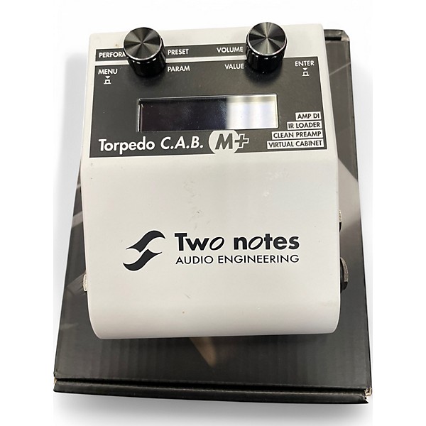 Used Two Notes AUDIO ENGINEERING Torpedo Cab M+ Guitar Preamp