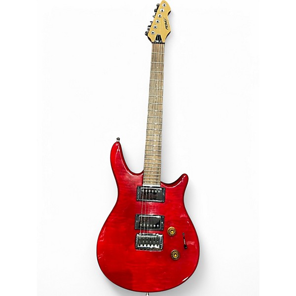 Used 1994 Peavey Impact Milano Trans Red Solid Body Electric Guitar