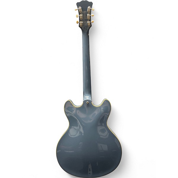 Used D'Angelico EXCEL DC TOUR Slate Blue Hollow Body Electric Guitar