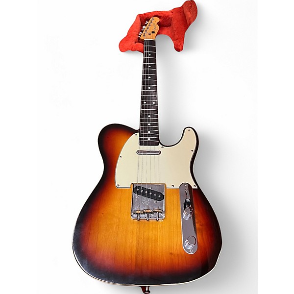 Vintage 1990 Fender Tele Custom TL-62 Sunburst Solid Body Electric Guitar