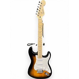 Used 2020s Squier Sonic Stratocaster 2 Color Sunburst Solid Body Electric Guitar