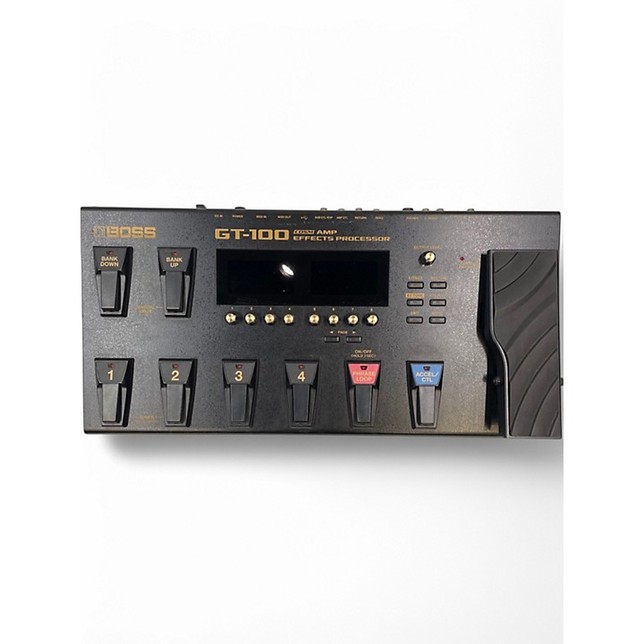 Used BOSS Used BOSS GT100 Effect Processor | Guitar Center Used BOSS Used BOSS GT100 Effect Processor | Guitar Center