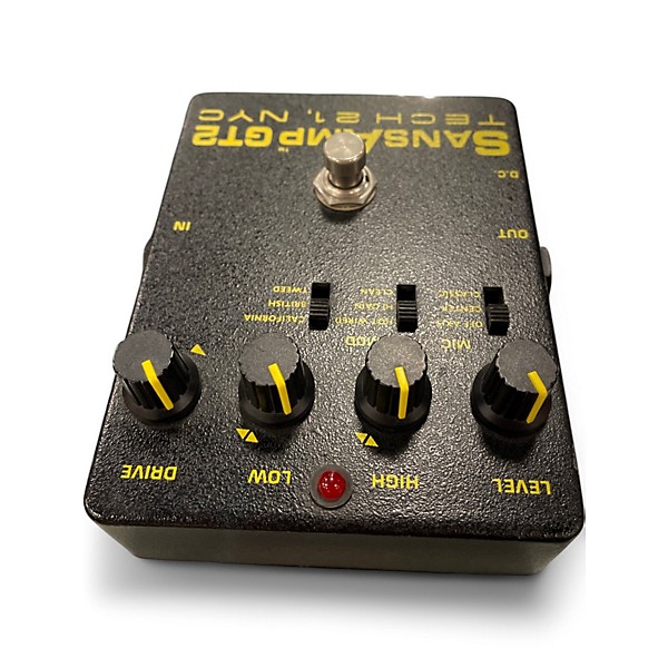 Used Tech 21 Sansamp GT2 Tube Amp Emulator Effect Pedal