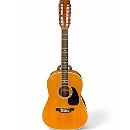 Vintage 1977 Martin D12 35 Natural 12 String Acoustic Electric Guitar