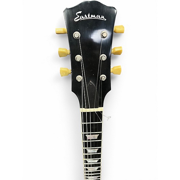 Used Eastman SB59/V Black Solid Body Electric Guitar