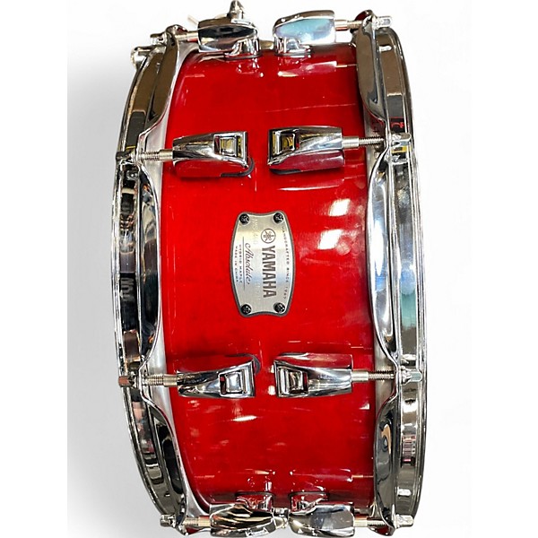 Used Yamaha 14X6 Absolute Snare Red Drum