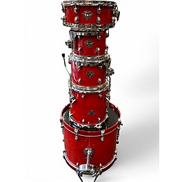 Used Premier 5 Piece CABRIA APK RED Drum Kit