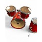 Used Premier 5 Piece CABRIA APK RED Drum Kit