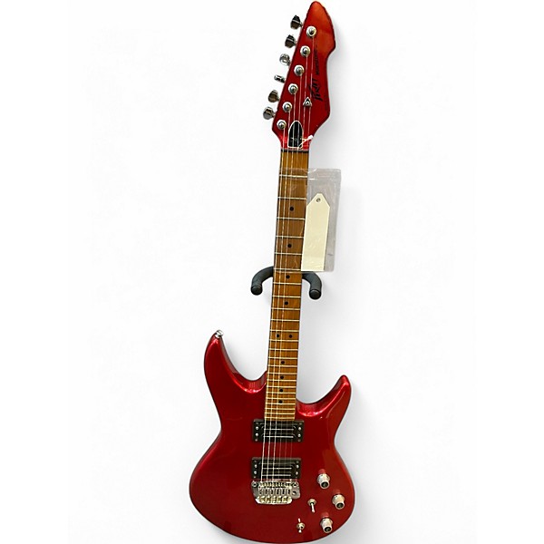 Used Peavey MILESTONE Metallic Red Solid Body Electric Guitar