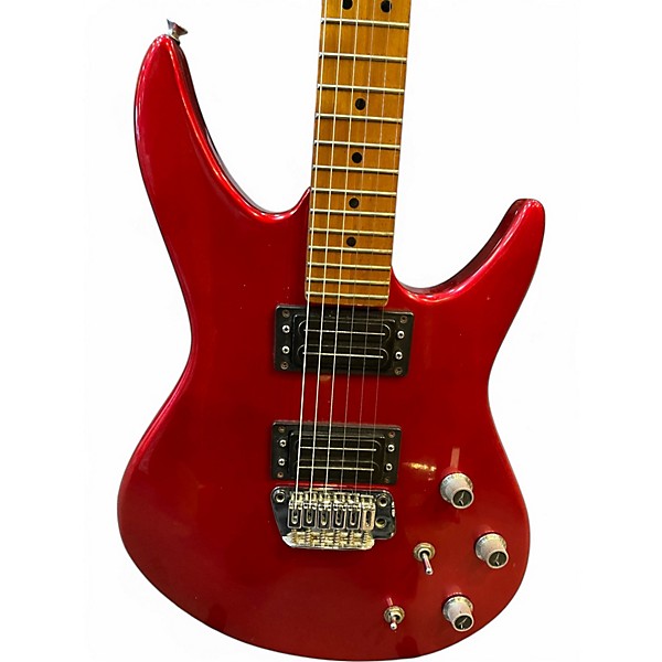Used Peavey MILESTONE Metallic Red Solid Body Electric Guitar