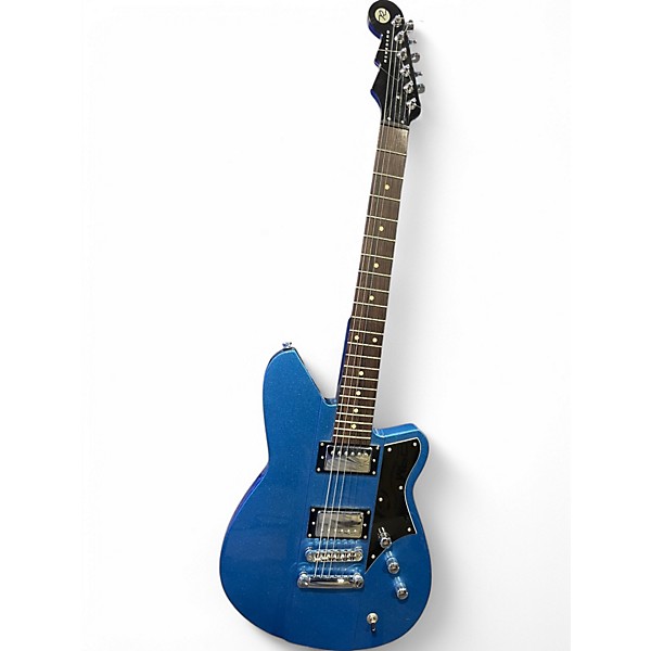 Used Reverend warhawk Metallic Blue Solid Body Electric Guitar