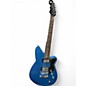 Used Reverend warhawk Metallic Blue Solid Body Electric Guitar