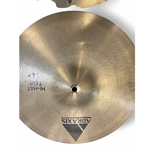 Used Abraxis 14in HIHATS Cymbal