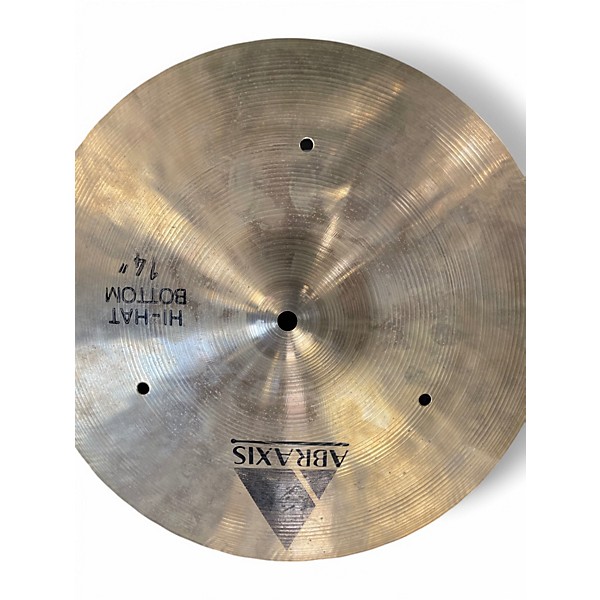 Used Abraxis 14in HIHATS Cymbal
