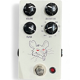 Used JHS Pedals PACKRAT WHITE Effect Pedal