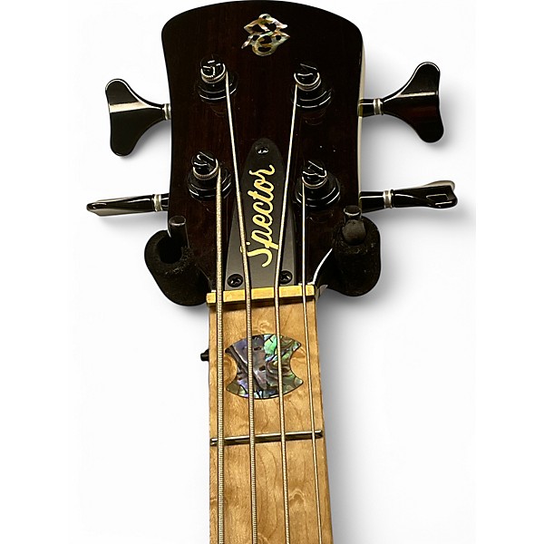 Used Spector NS2 Burl Wimbish Green Electric Bass Guitar