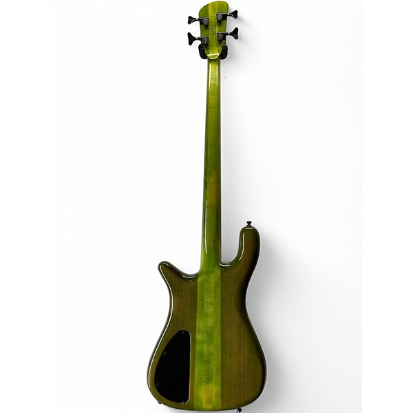 Used Spector NS2 Burl Wimbish Green Electric Bass Guitar