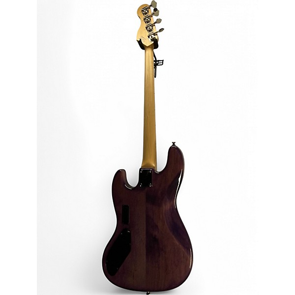 Used Spector Coda 4 DLX Purple Electric Bass Guitar