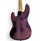 Used Spector Coda 4 DLX Purple Electric Bass Guitar