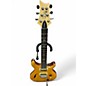 Used PRS SE Custom 22 Semi-Hollowbody Santana Yellow Hollow Body Electric Guitar thumbnail