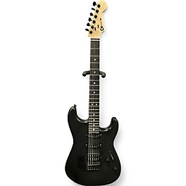 Used Charvel san dimas style 1 pro-mod hss sassafras Trans Black Solid Body Electric Guitar