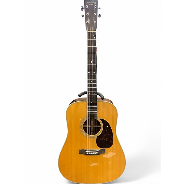 Used Martin D28 Natural Acoustic Guitar