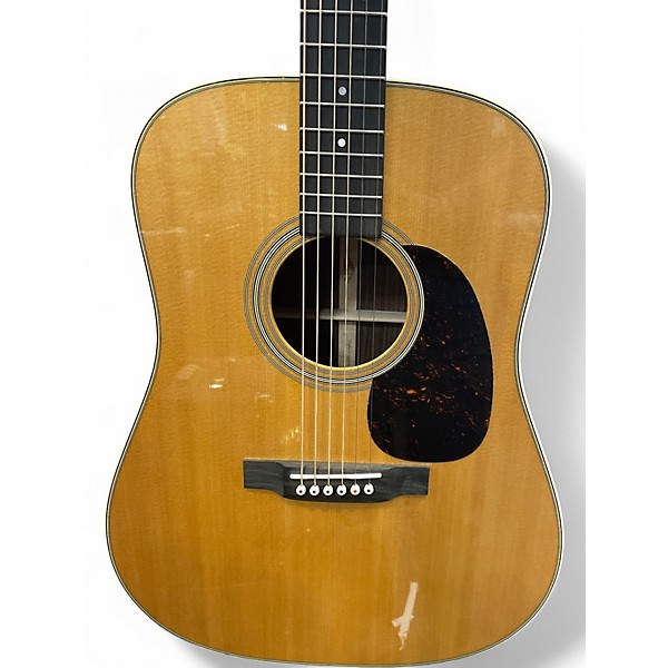 Used Martin D28 Natural Acoustic Guitar