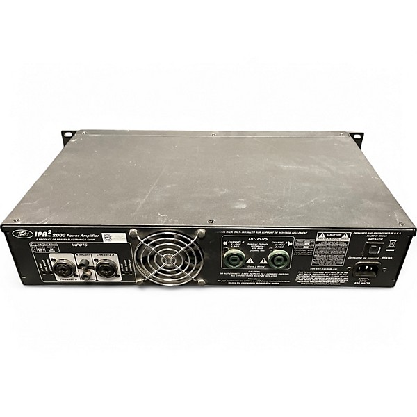 Used Peavey IPR2 2000 Power Amp