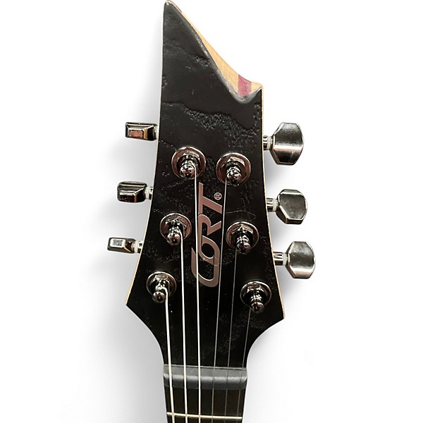 Used Cort KX500 ETCHED Black Solid Body Electric Guitar