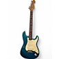 Vintage 1998 Fender American Standard Stratocaster Metallic Aqua Marine Solid Body Electric Guitar thumbnail