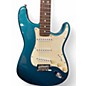 Vintage 1998 Fender American Standard Stratocaster Metallic Aqua Marine Solid Body Electric Guitar