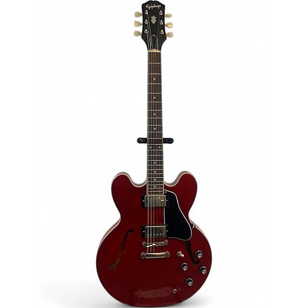 Used Epiphone ES355 Cherry Hollow Body Electric Guitar