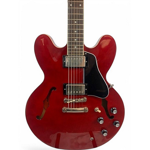 Used Epiphone ES355 Cherry Hollow Body Electric Guitar