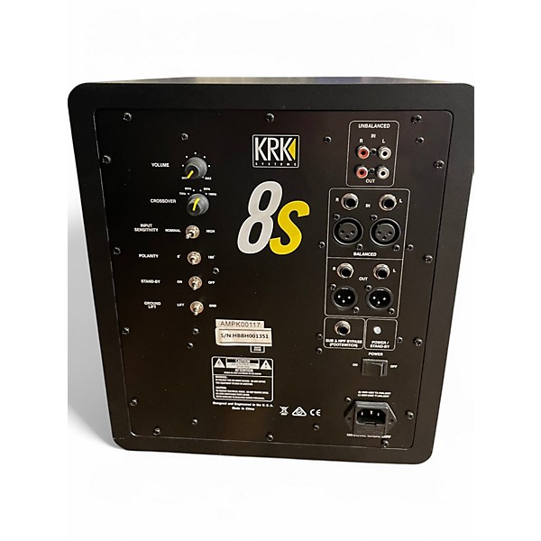 Used KRK 8S Powered Monitor