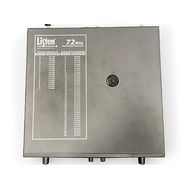 Used Listen Technologies LT80007201 FM TRANSMITTER Wireless System