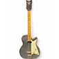 Vintage 1959 Kay 4140 Sizzler Silver Sparkle Solid Body Electric Guitar