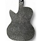 Vintage 1959 Kay 4140 Sizzler Silver Sparkle Solid Body Electric Guitar
