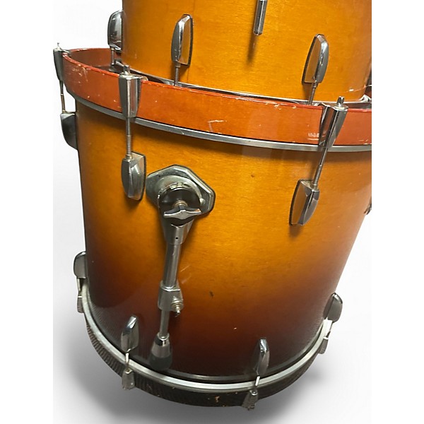 Used Pearl 5 Piece SESSION CUSTOM 2 Color Sunburst Drum Kit