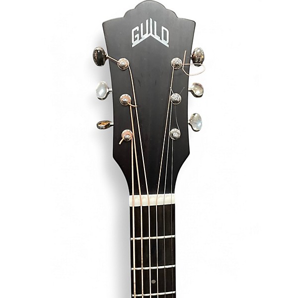 Used Guild bt240e natural Acoustic Electric Guitar