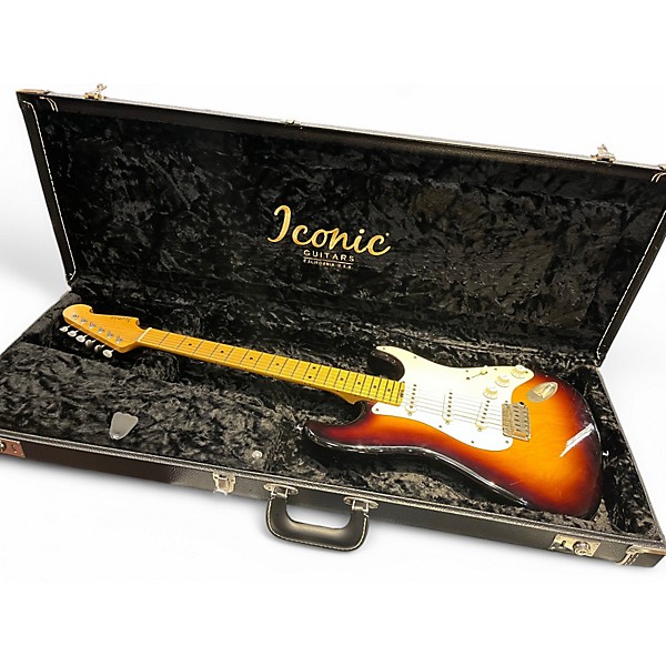 Used Iconic Guitars Vintage Modern S Sunburst Solid Body Electric Guitar