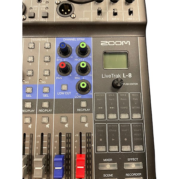 Used 2020s Zoom L-8 Digital Mixer